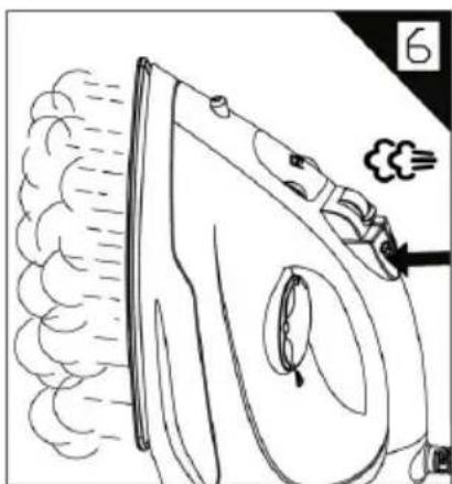 Brentwood MPI-60 - STORING YOUR STEAM IRON: - 6