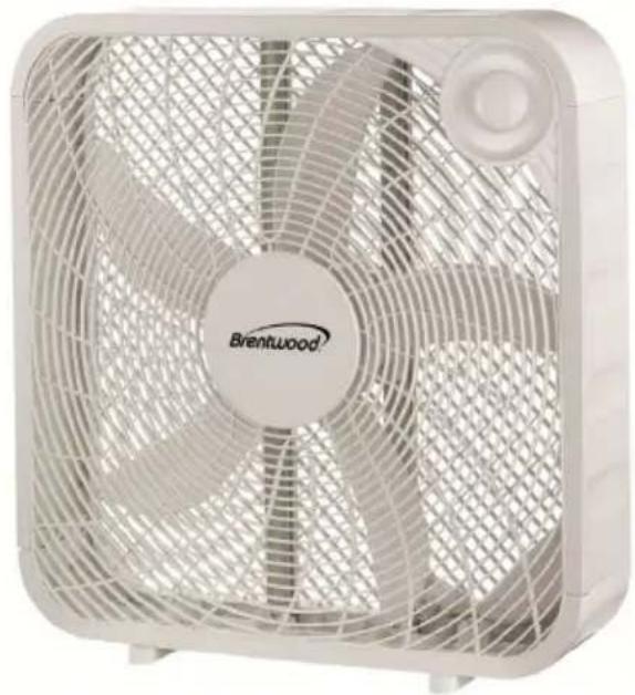 Brentwood F-20SW - 20" BOX FAN - 1