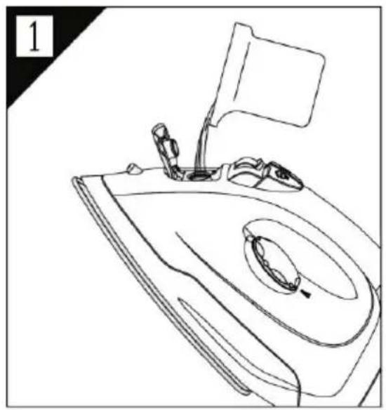 Brentwood MPI-52 - Storing your Steam Iron: - 1