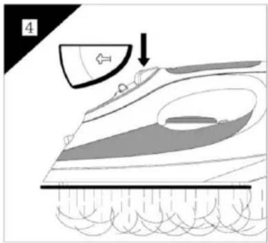 Brentwood MPI-90R - STEAM IRON WITH AUTO SHUT-OFF - 6