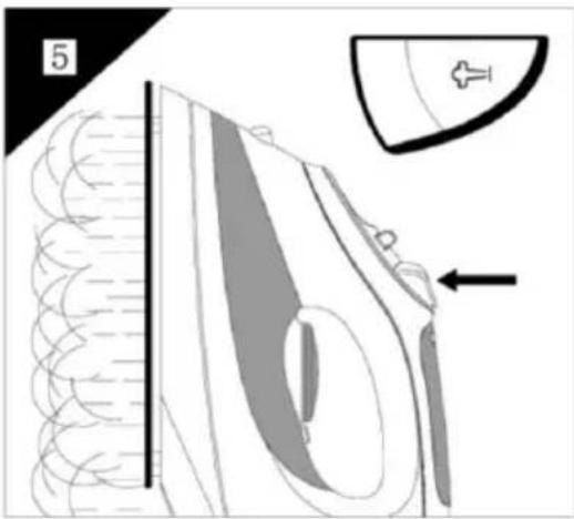 Brentwood MPI-90R - STEAM IRON WITH AUTO SHUT-OFF - 7