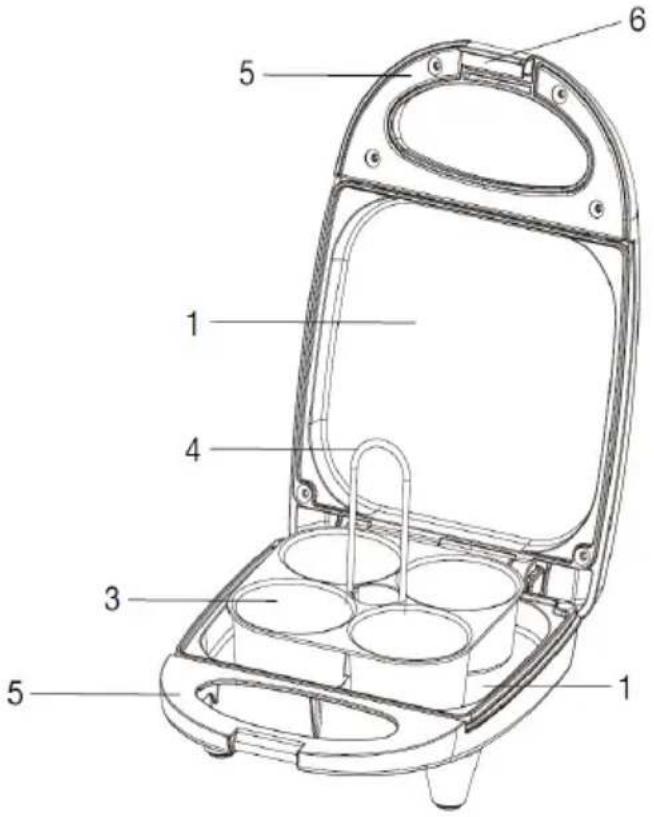 Brentwood TS-256BL - Parts - 2