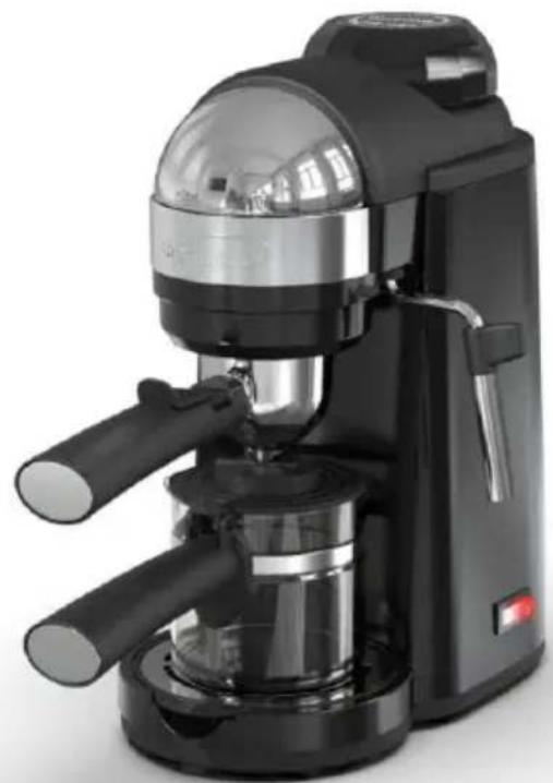 Brentwood GA-135BK - ESPRESSO &amp; CAPPUCCINO MAKER - 1
