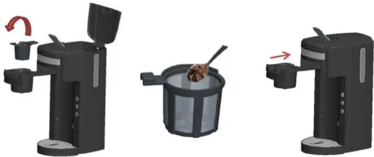 Brentwood TS-114 - How to Use your Coffee Maker: - 3
