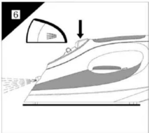 Brentwood MPI-90BK - STEAM IRON WITH AUTO SHUT-OFF - 8