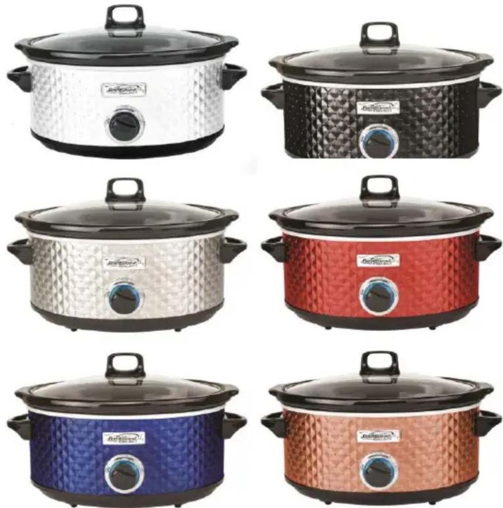 Brentwood SC-157R - OLLA DE COCCION LENTA DE 7 CUARTOS - 1