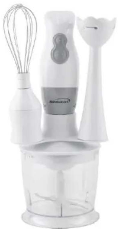 Brentwood HB-38BK - BATIDORA DE MANO Y PROCESADOR DE ALIMENTOS MIXEUR MANUEL ET ROBOT CULINAIRE - 2
