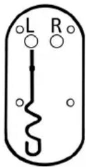 L R
