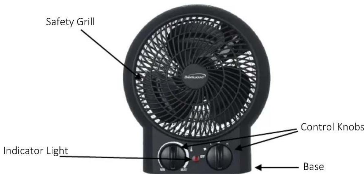 Brentwood H-F304BK - READ ALL INSTRUCTIONS BEFORE USE - 2