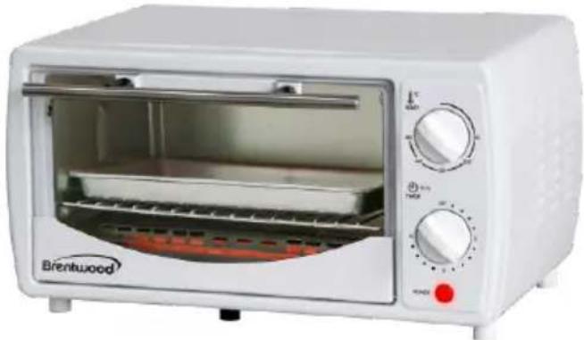 Brentwood TS-345W - TOASTER OVEN - 2