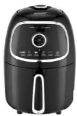 Brentwood AF-202BL - FRITEUSE À AIR DE 2L CAPACITÉ - 1