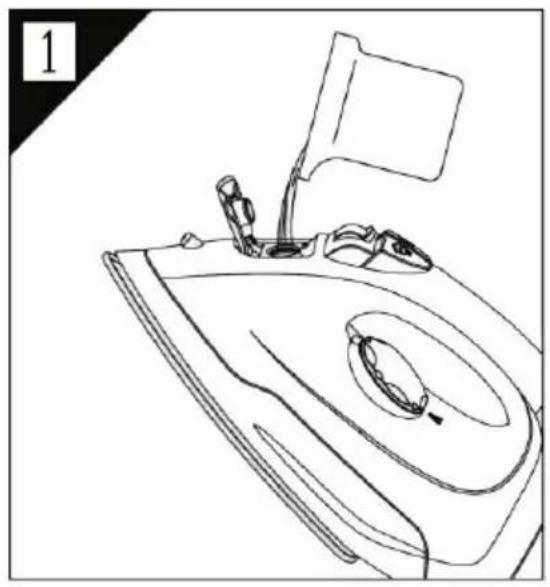 Brentwood MPI-54 - Storing your Steam Iron: - 1