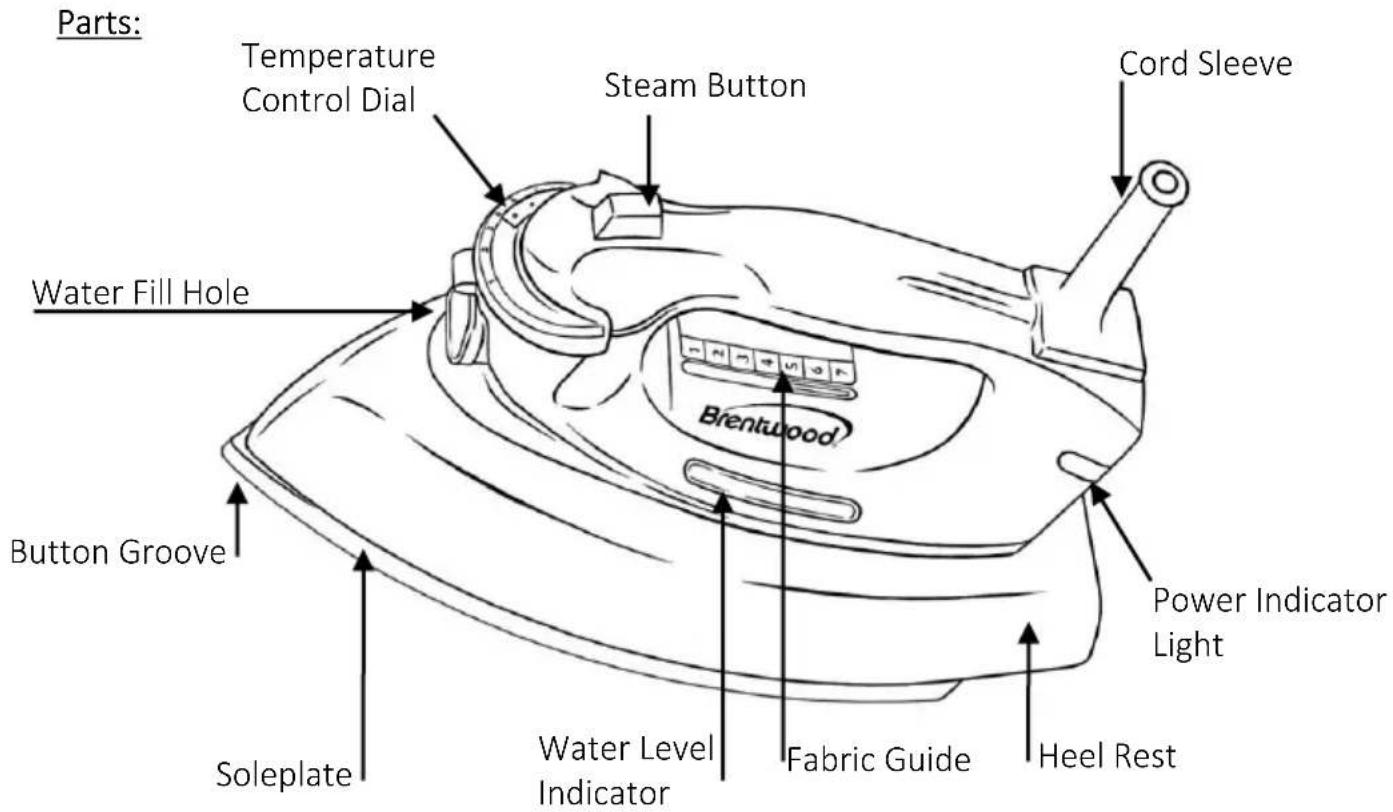 Brentwood MPI-70 - SAVE THESE INSTRUCTIONS FOR FUTURE REFERENCE - 1