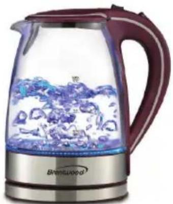 Brentwood KT-1900PR - BOUILLOIRES ÉLECTRIQUE EN VERRE - 2