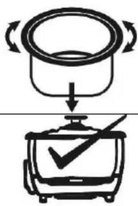 Brentwood TS-1216S - Cleaning Your Rice Cooker: - 1