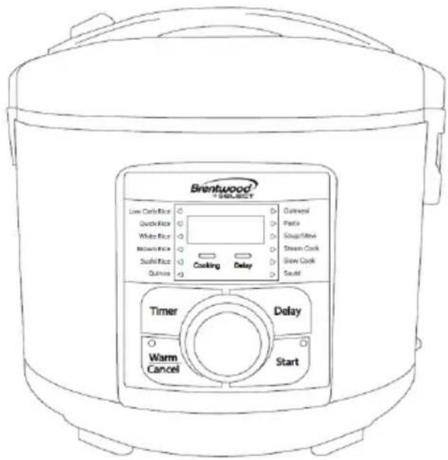 Brentwood TS-1320S - RECOMMANDATIONS ADDITIONNELLES : Un court cordon d'alimentation est - 4