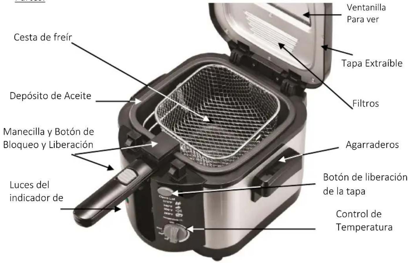 Brentwood DF-720 - LEA TODAS LAS INSTRUCTIONES ANTES DE USAR - 1