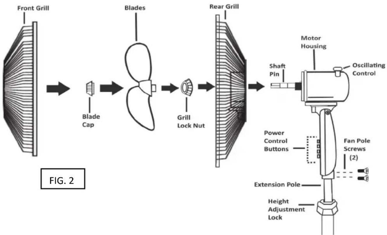 Brentwood F-16SMB - Reference Fig. 2 for the following: - 2