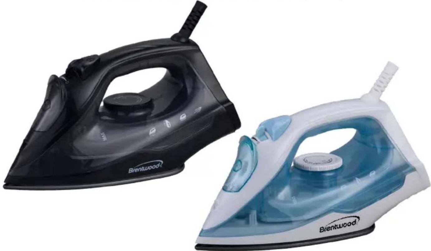Brentwood MPI-51BK - STEAM IRON PLANCHA DE VAPOR / FER À VAPEUR - 1