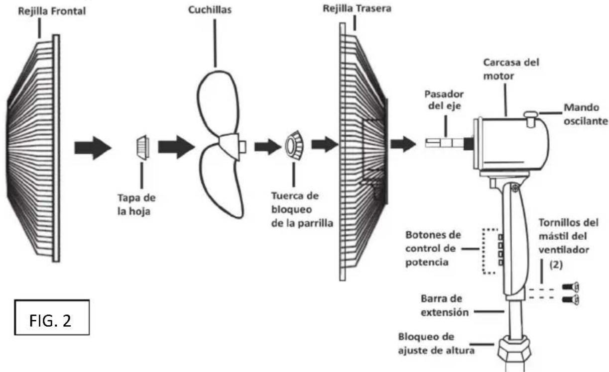 Brentwood F-16SMW - Consulte la Fig. 2 para ver lo suiviente: - 2
