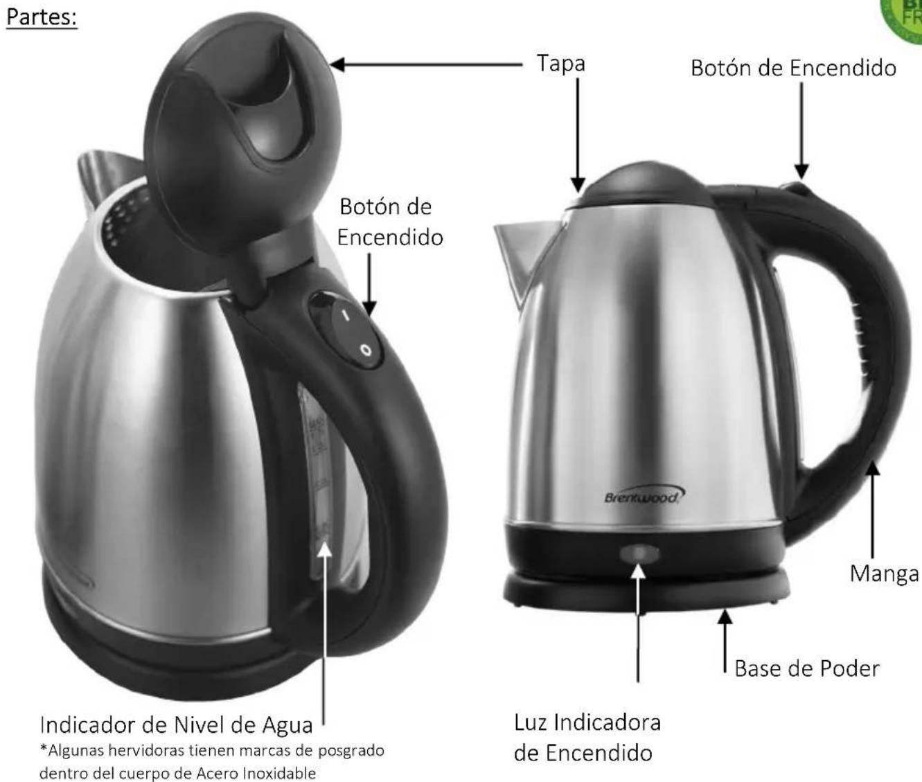 Brentwood KT-1780 - GUARDE ESTAS INSTRUCCIONES COMO REFERENCIA - 1