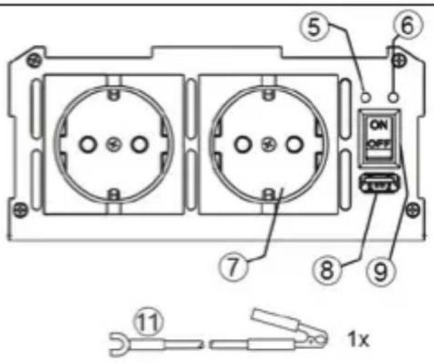 Goobay SPW IT 1000 - Elementi di comando - 2