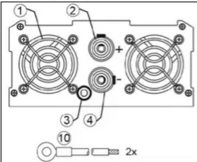 Goobay SPW IT 1000 - Betjeningselementer - 1
