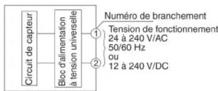 Idec SA1U-T50MT - Branchement électrique - 2
