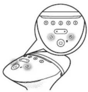 PHILIPS Lumea BRI946 - De lichtintensiteit selecteren - 1