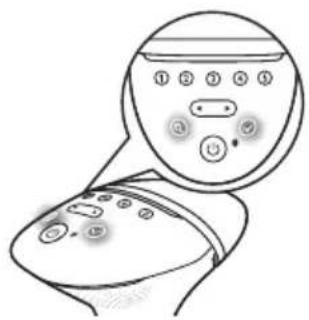 PHILIPS Lumea BRI946 - Selecting the light intensity - 1