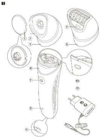 PHILIPS Satinelle Advanced BRE612 - 4