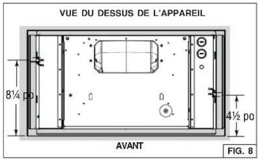 BROAN BBN3306SSC - RETRAIT DES SUPPORTS D'ARMOIRE - 1