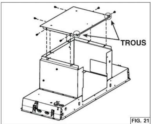 BROAN BBN3306SSC - INSTALLATION EN ÉVACUATION HORIZONTALE SEULEMENT (SUITE) - 2