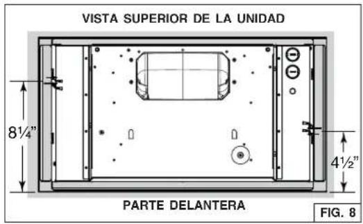 BROAN BBN3306SSC - RETIRADA DE LOS SOPORTES DE GABINETE - 1
