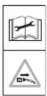 Grizzly ERB 550-1H - Symbolen op het apparaat - 10