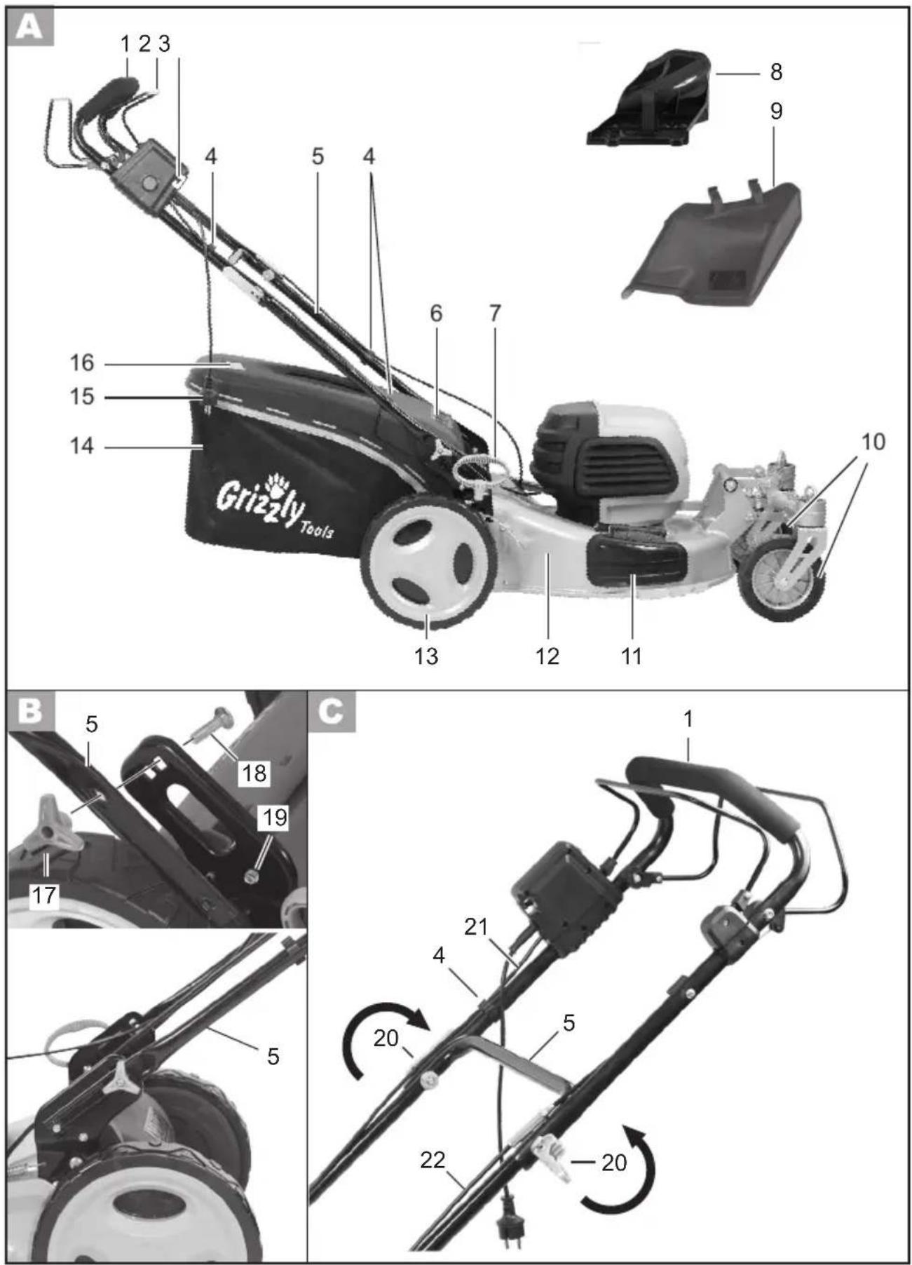 Grizzly ERM 1851 A Q-360° - 2