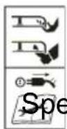 Grizzly ERM 1851 A Q-360° - Simboli grafici sull'apparecchio - 6