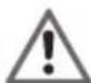 Grizzly EKS 2240-3QT - Pictogram onder de kettingwielafdekking: - 2