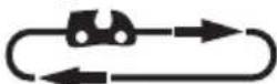 Grizzly EKS 1835-3 - Pictogram onder de kettingwielafdekking: - 1