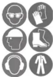 Grizzly EKS 1835-3 - Symbols on the device - 3