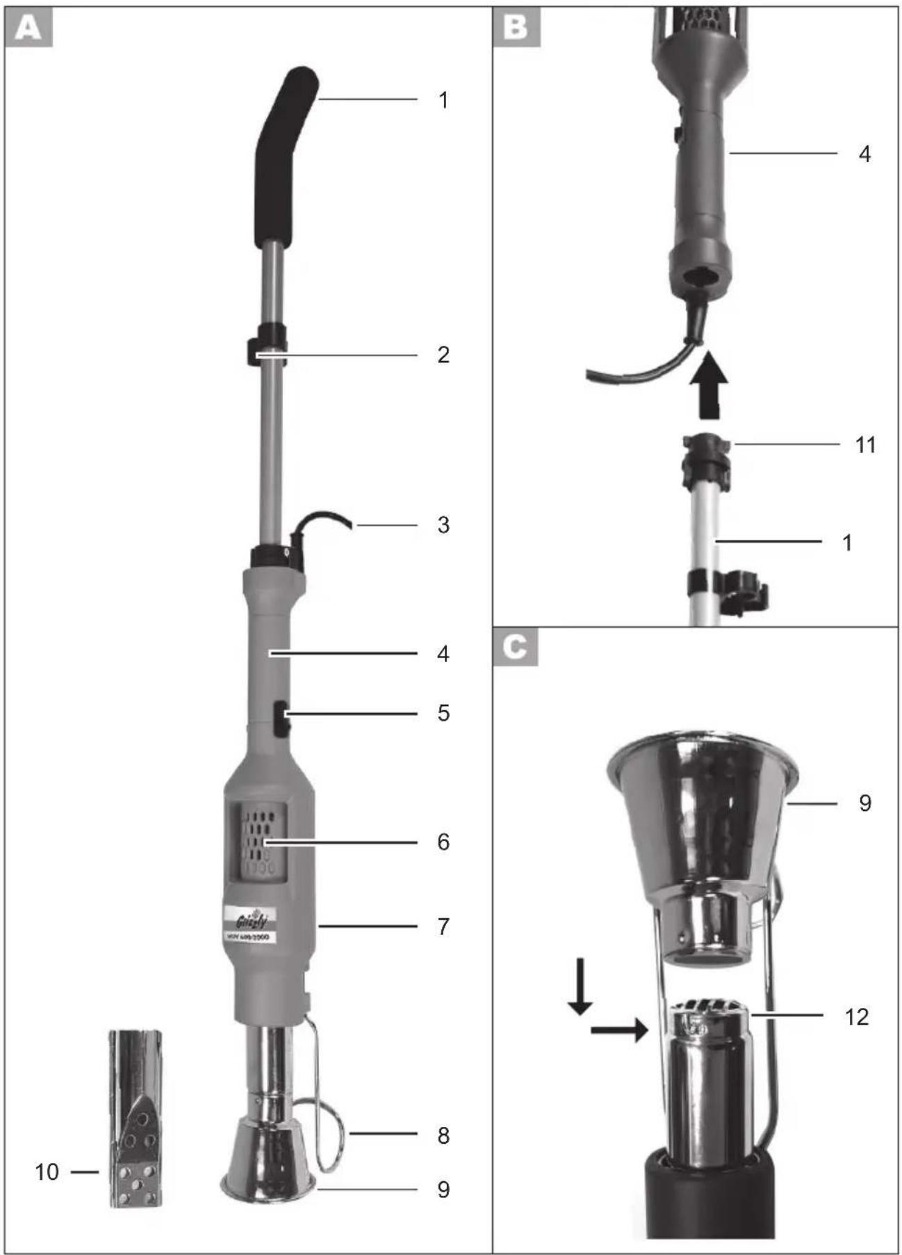Grizzly HUV 600-2000 - 3