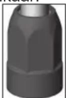 Grizzly TRP 350 K - Aluminiumbuizen aaneenschroeven: - 1