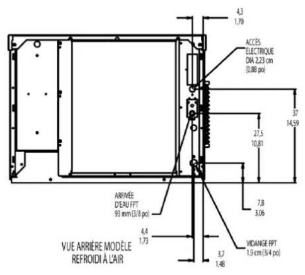Scotsman Prodigy Plus C0530 - Vidange de l'eau - 4