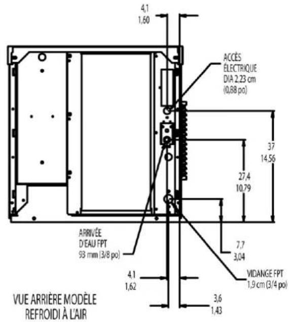 Scotsman Prodigy Plus C0530 - Vidange de l'eau - 2