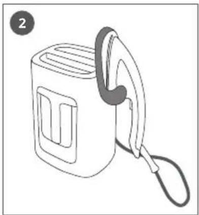 ROWENTA Ixeo+ QR1020 - Orientation of the iron rest / Orientation du repose-fer / Orientación de apoyo para la plancha - 3