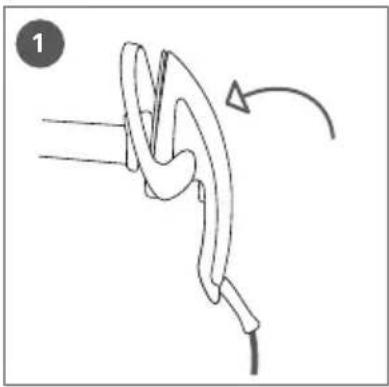 ROWENTA Ixeo+ QR1020 - Turning on the iron / Mise en marche du fer / Encendido de la plancha - 1