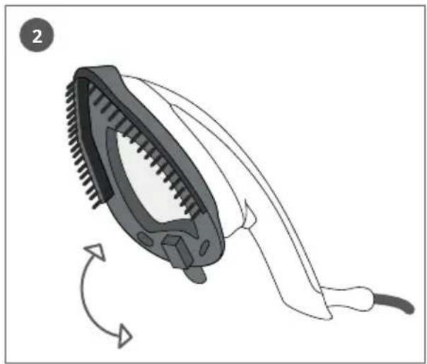 ROWENTA Ixeo+ QR1020 - — Fabric brush / Brosse à tissu / Cepillo de tela - 2