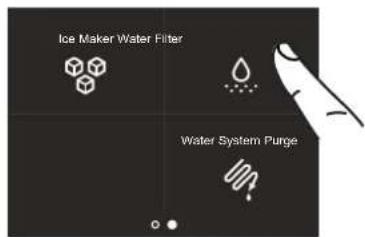 BERTAZZONI REF36BMBIXRT - 6) Activating the Water Filter Reminder - 8