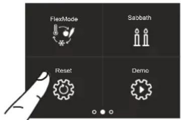 BERTAZZONI REF36BMBIXRT - 7) Reset - 3