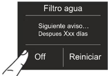 BERTAZZONI REF36BMBIXRT - 6b) Reinicio del filtro - 5